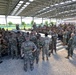 Multinational Airborne Refresher Training at Caserma Del Din, Vicenza, Italy, July 18, 2018.