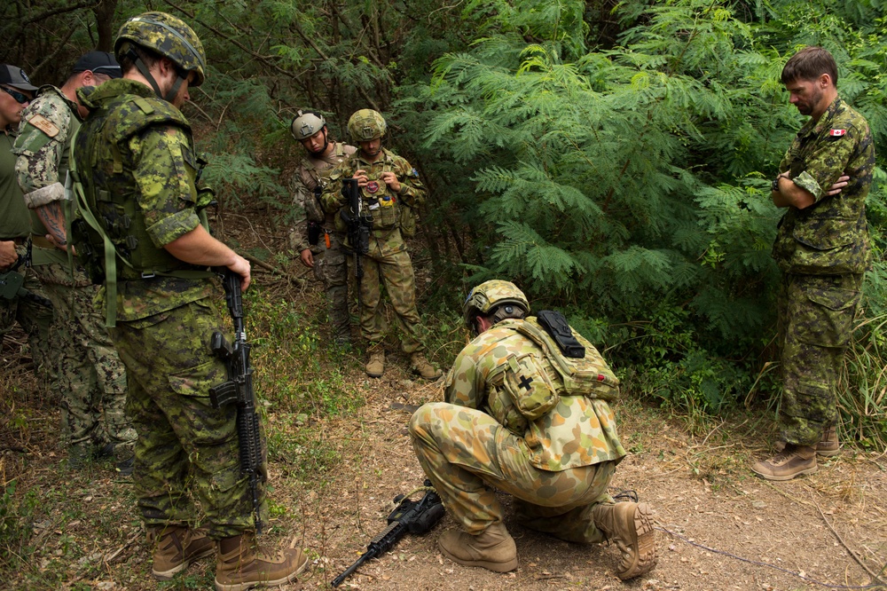Multinational EOD Training Held During RIMPAC 2018