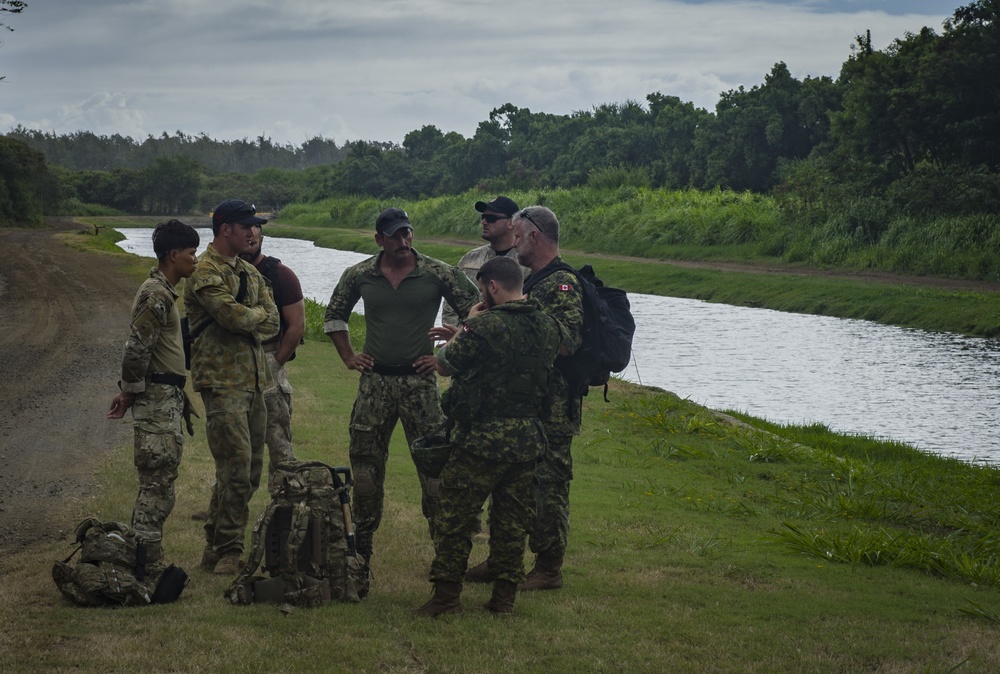 Multinational EOD Teams Work Together On IED Removal