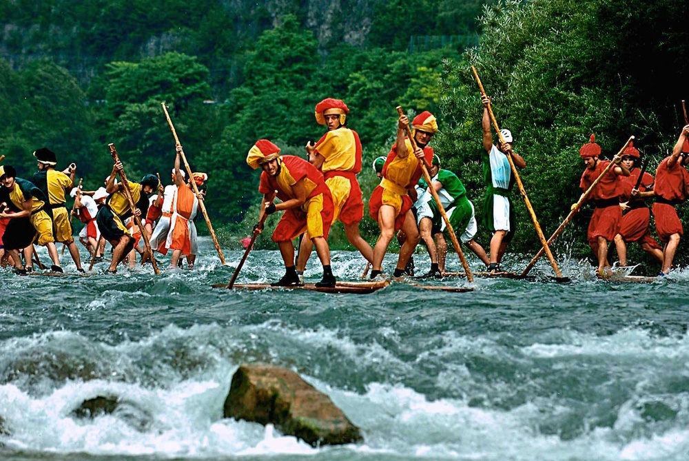 Out&amp;About - Raft Race in Valstagna (Veneto)
