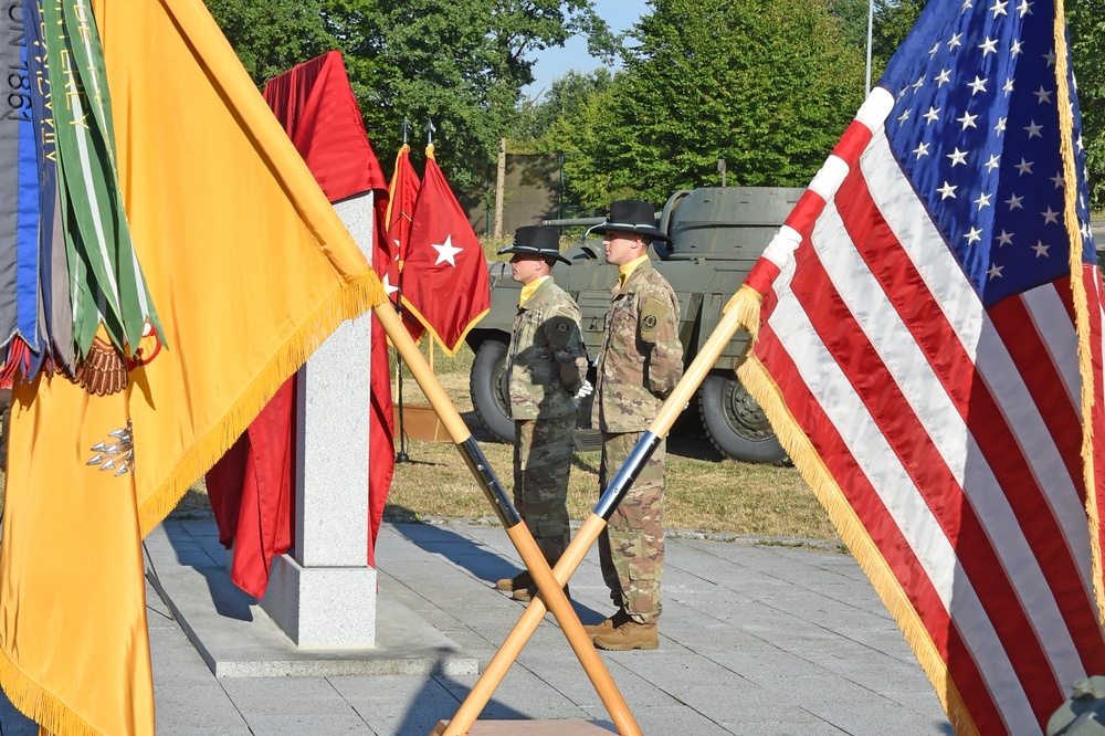 2CR War Memorial rededication ceremony