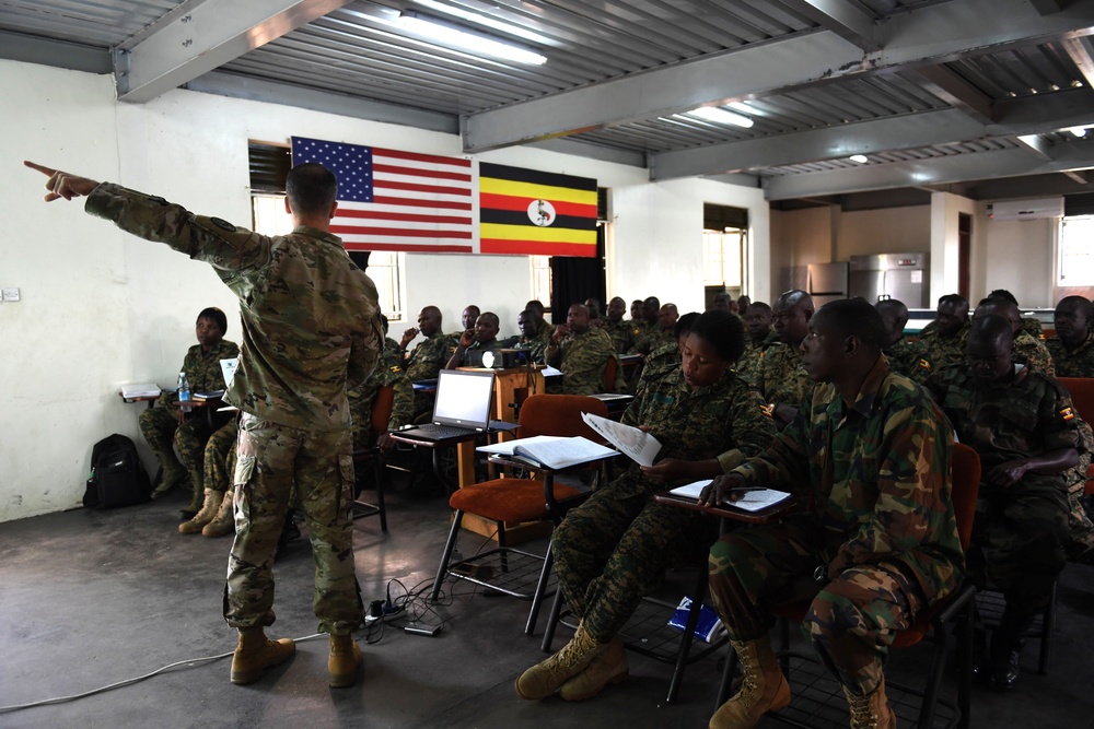 U.S. Army Teaches Ugandan People’s Defense Force Soldiers