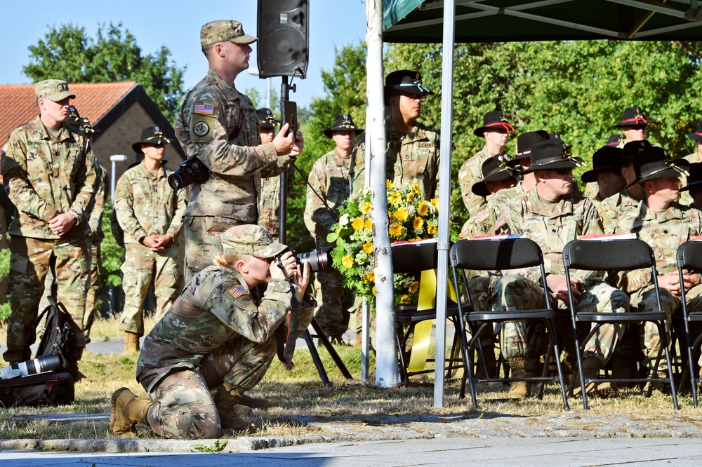 2CR War Memorial rededication ceremony