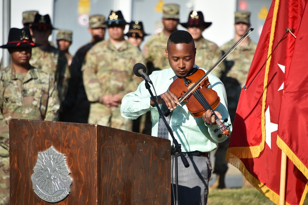 2CR War Memorial rededication ceremony