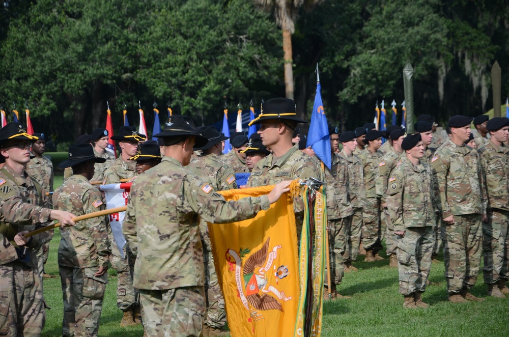 Marne Air Uncasing Colors in Forsyth Park