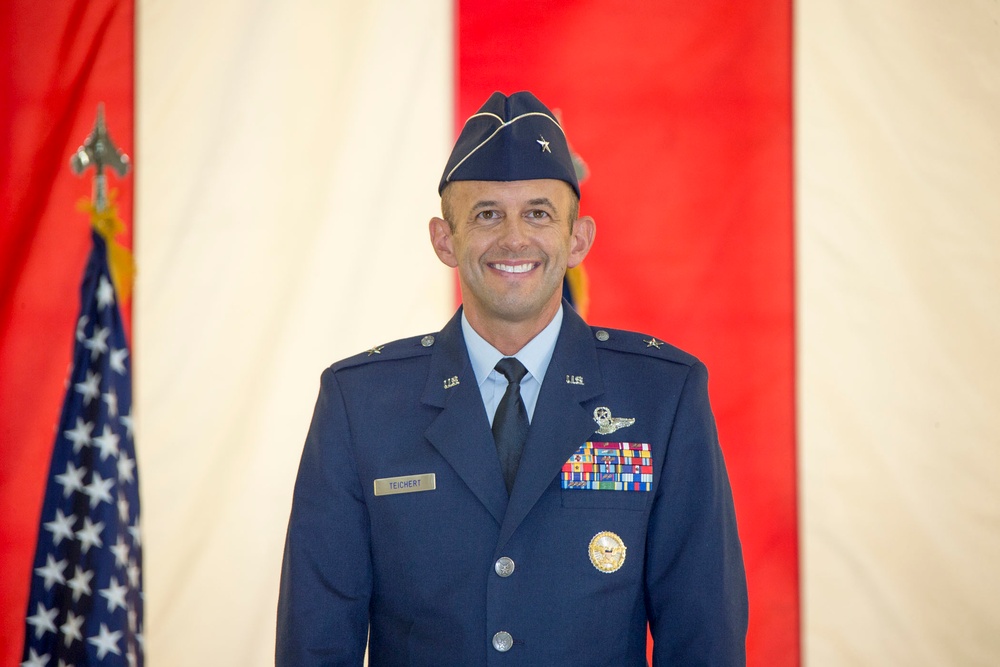 Teichert takes command of 412th Test Wing