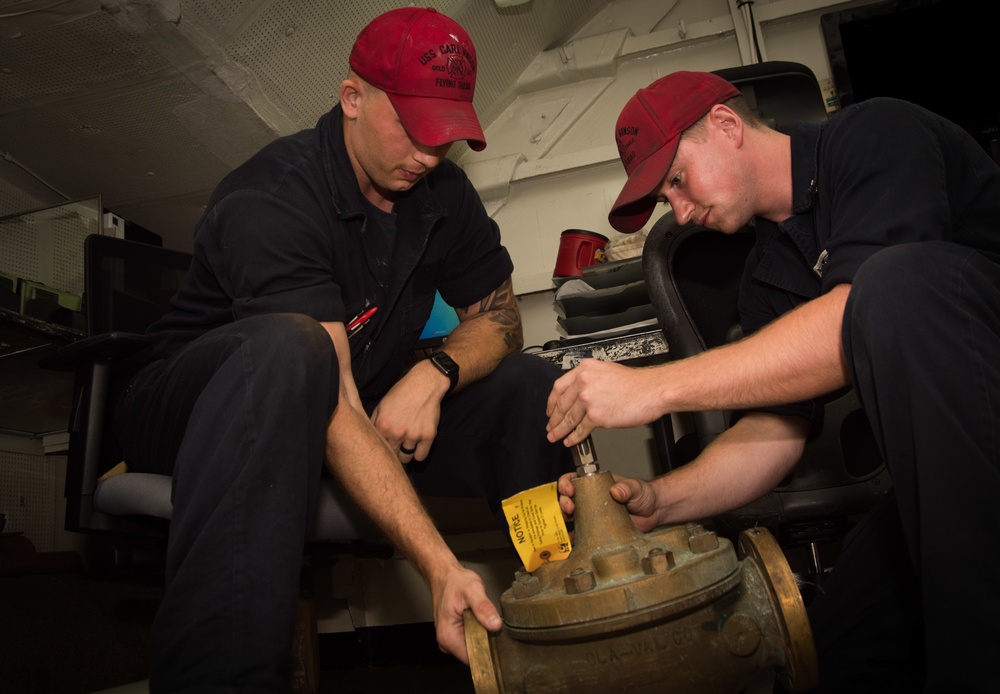 USS CARL VINSON OPERATIONS