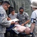 Airmen treat patients with Disaster Medical Assistance Team