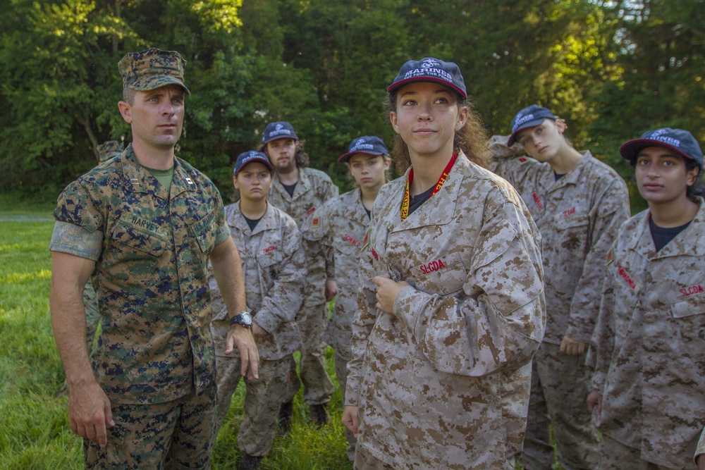 SLCDA students tested during leadership reaction course