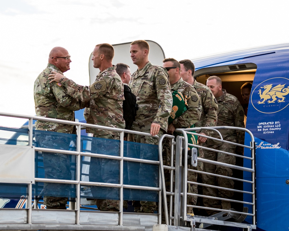 3637th Support Maintenance Company Returns Home