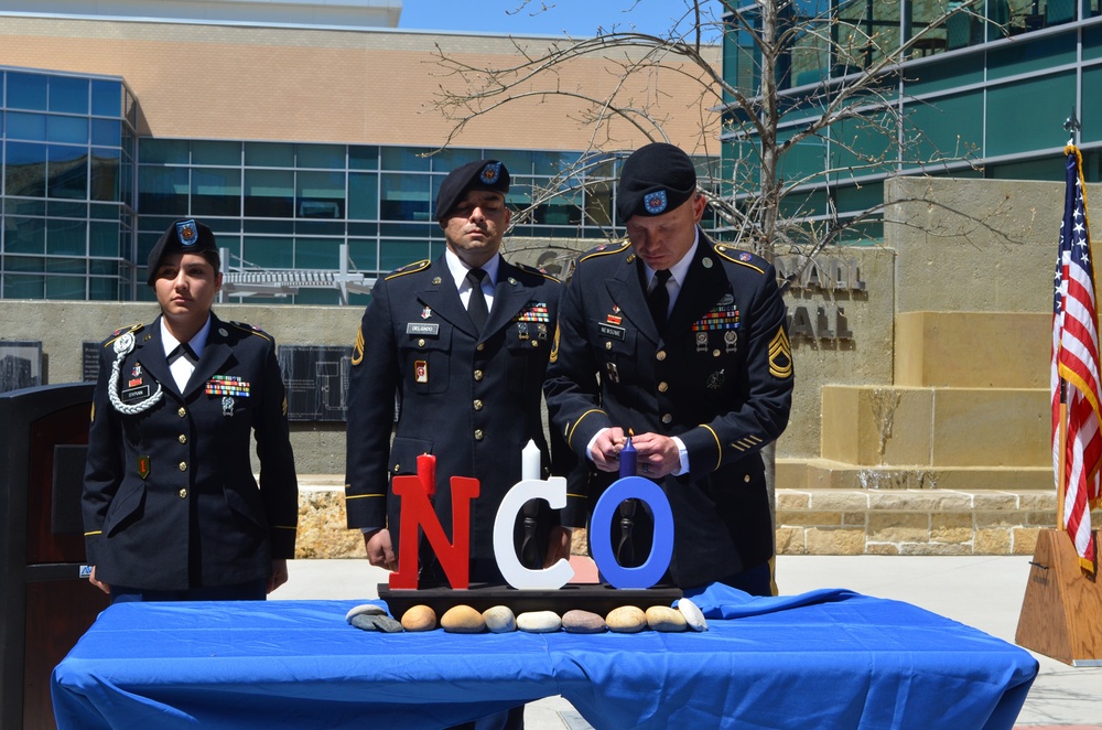 CRDAMC NCOs inducted into NCO Corps