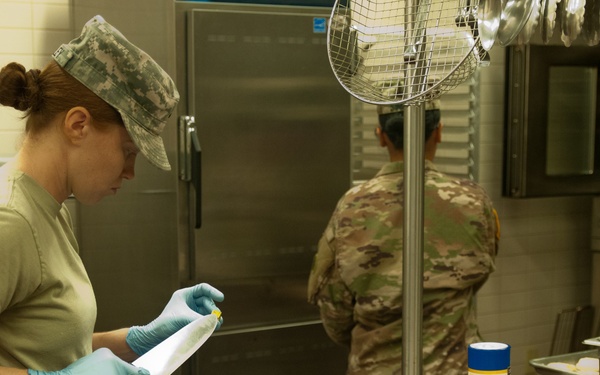 FOOD FOR THOUGHT: US ARMY RESERVE COOKS SERVE ESPRIT DE CORPS