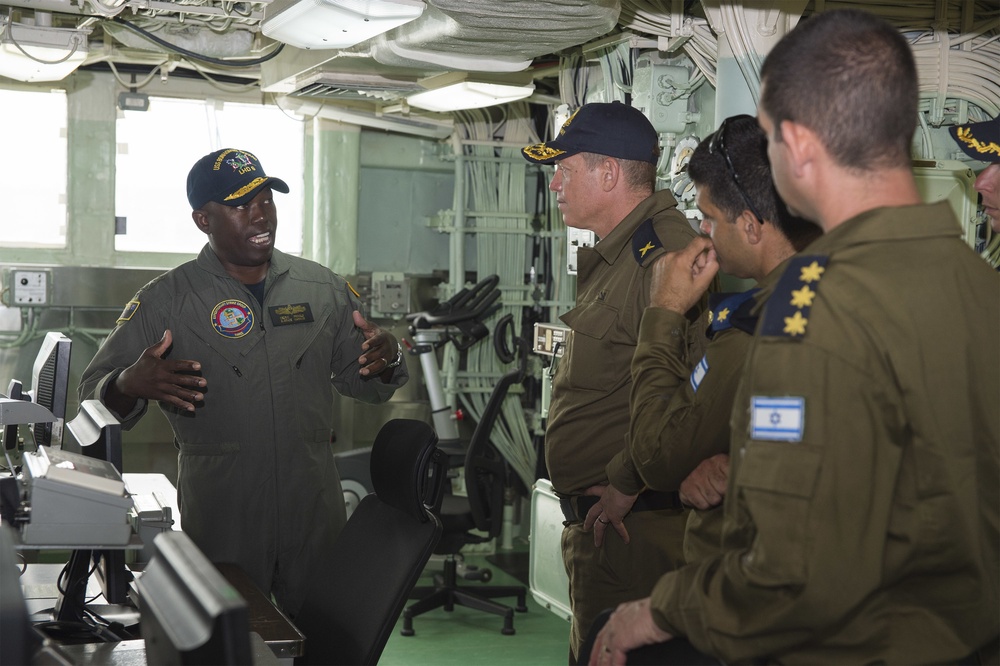 Israeli Rear Admiral Ido Ben-Moshe Visits USS Bonhomme Richard (LHD 6)