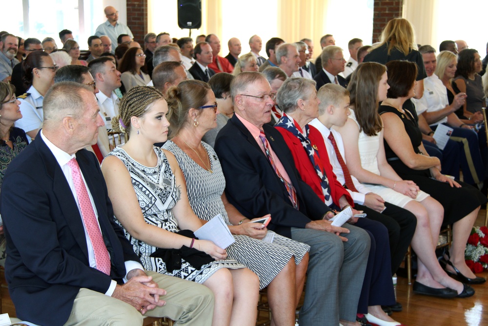 Graham family attends ceremony