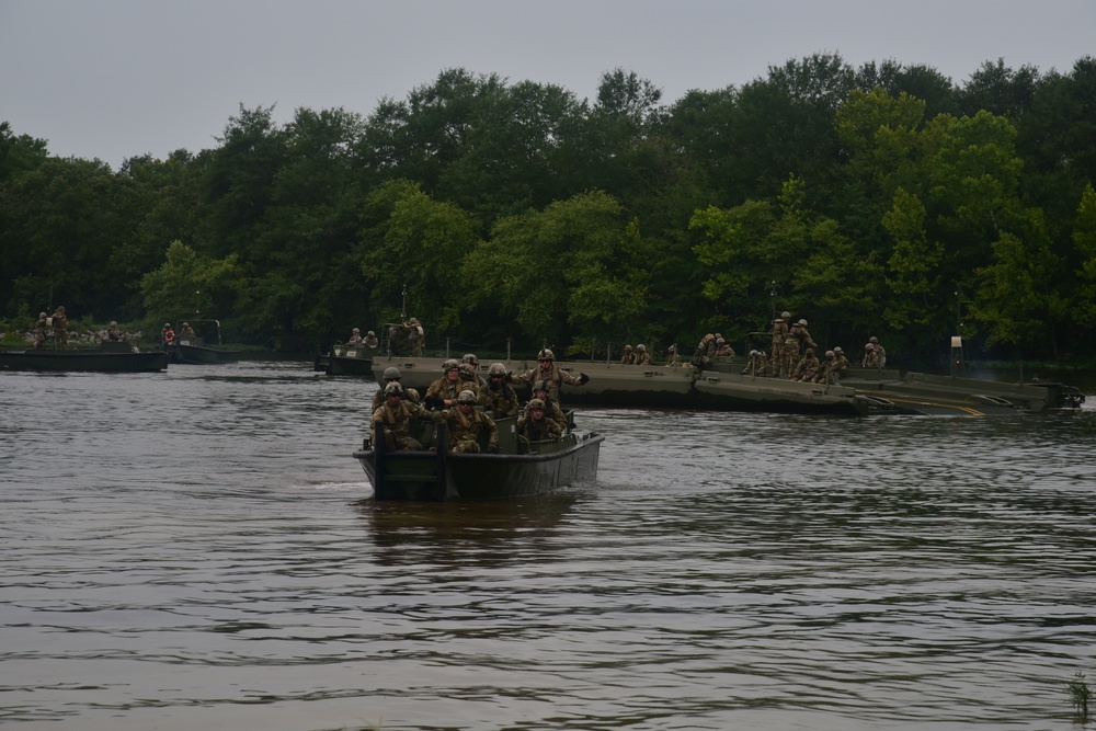 Reserve Engineers get back to basics during River Assault