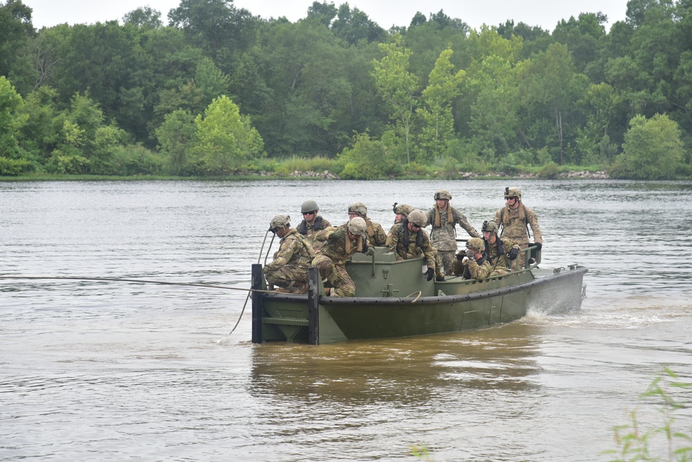 Reserve engineers test their mettle at River Assault 2018