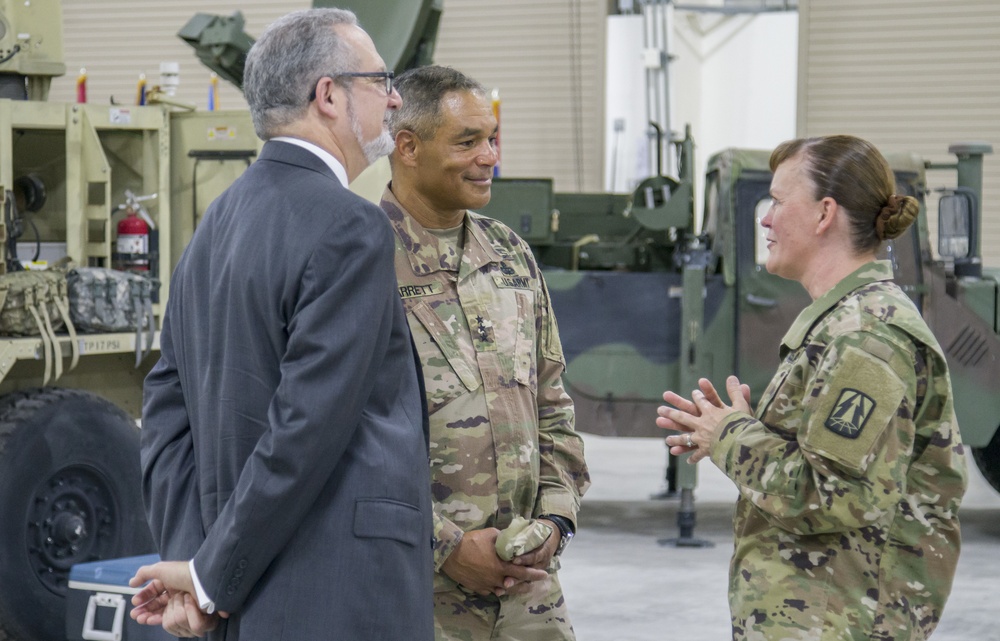 U.S Army Lt. Gen. Michael X. Garrett, U.S. Army Central commanding general attends 335th Signal Command Change of Command Ceremony
