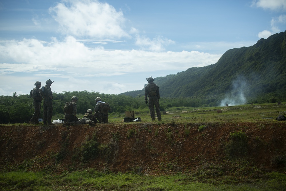 The 31st MEU’s Force Reconnaissance Platoon goes down range