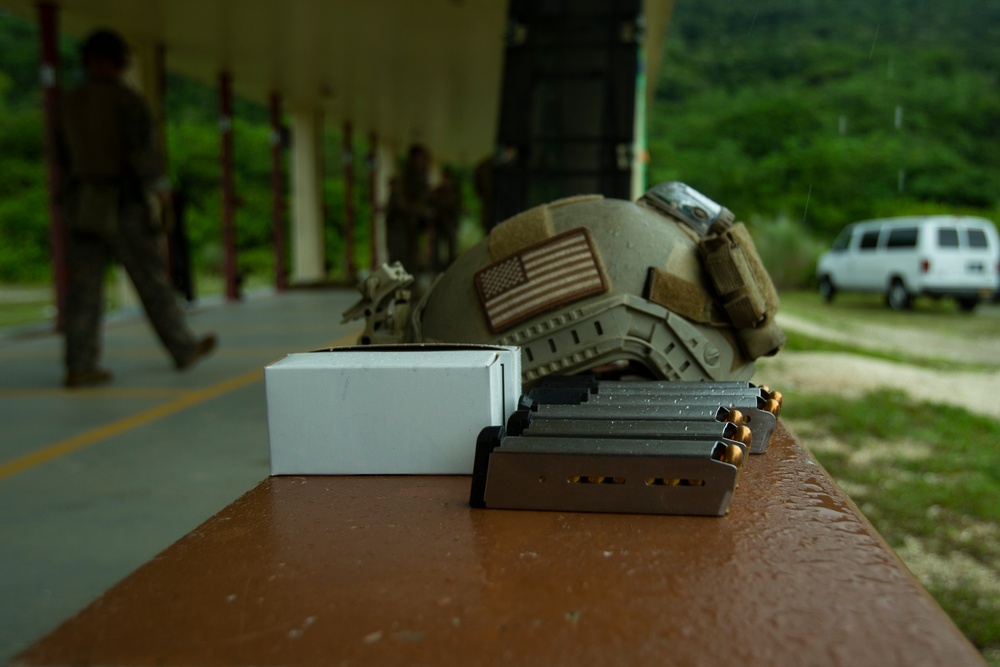 The 31st MEU’s Force Reconnaissance Platoon goes down range