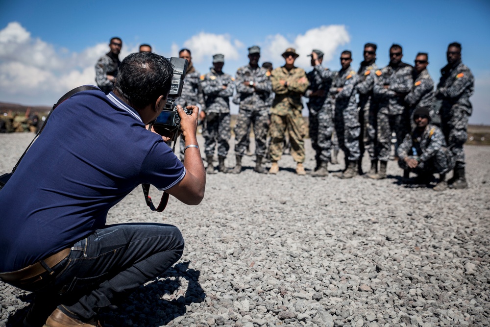 Media visits Malaysian Marines during RIMPAC