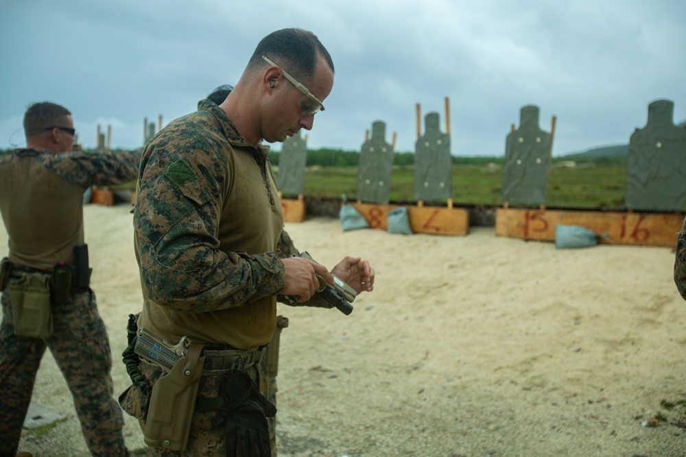 The 31st MEU’s Force Reconnaissance Platoon goes down range