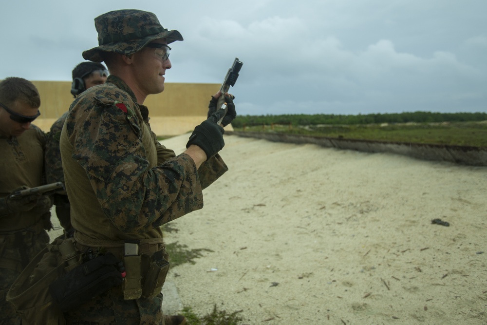 The 31st MEU’s Force Reconnaissance Platoon goes down range