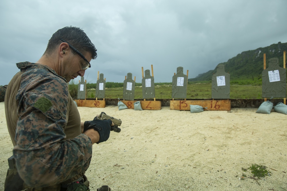 The 31st MEU’s Force Reconnaissance Platoon goes down range