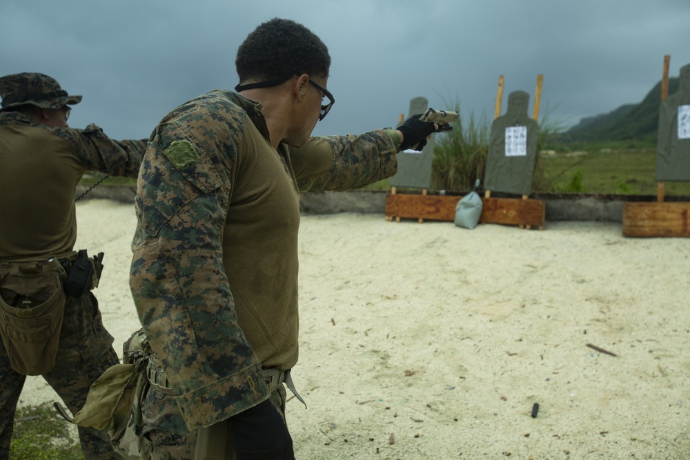 The 31st MEU’s Force Reconnaissance Platoon goes down range