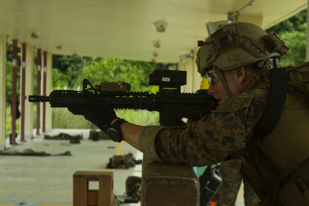 The 31st MEU’s Force Reconnaissance Platoon goes down range