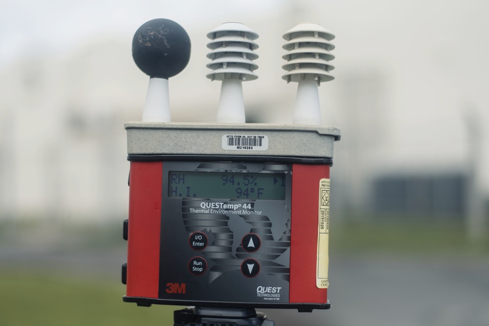 Raise the Flag: Bioenvironmental Engineering Flight Monitors Heat Conditions