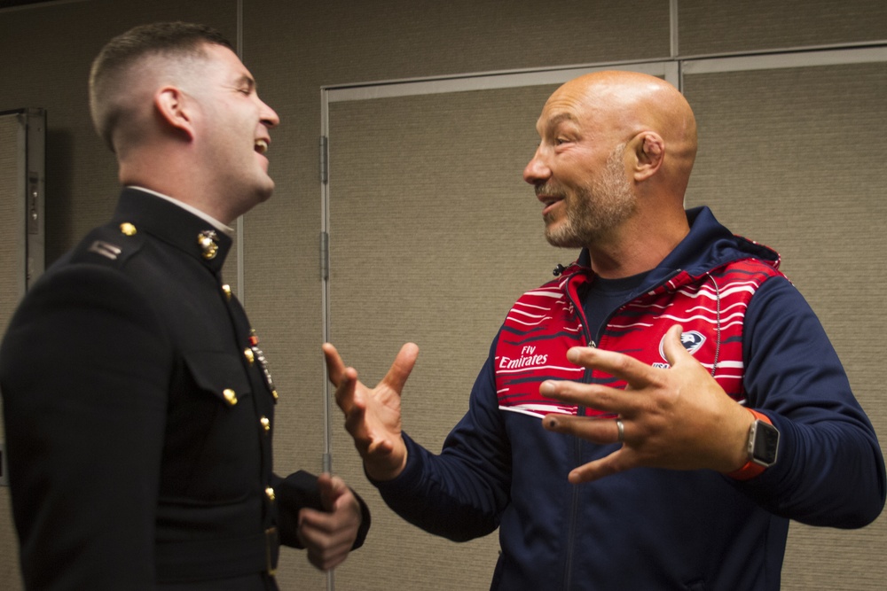 Marines partner with USA Rugby, support players
