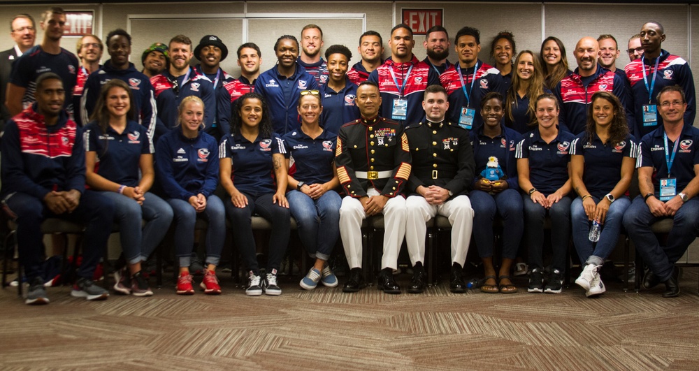 Marines partner with USA Rugby, support players