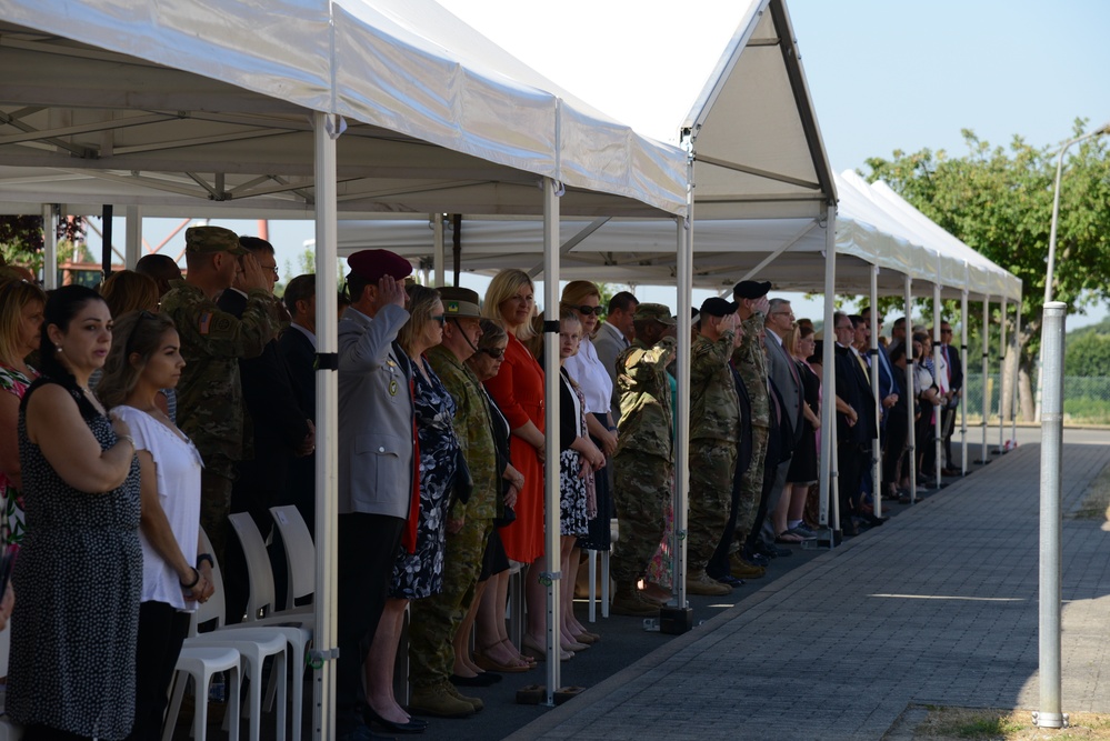 U.S. Army Garrison Benelux Change of Command