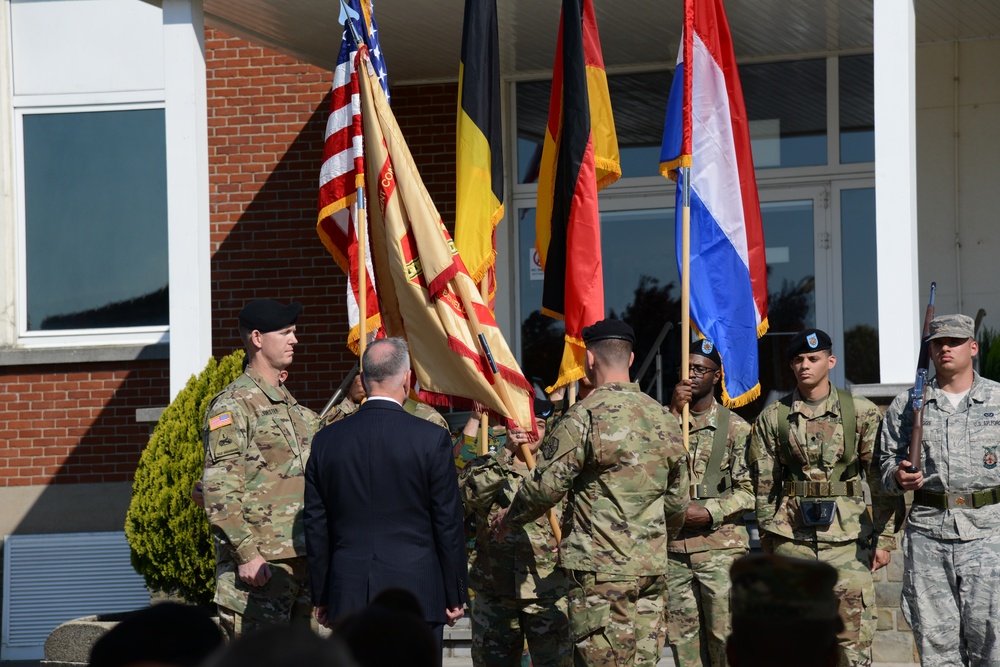 U.S. Army Garrison Benelux Change of Command