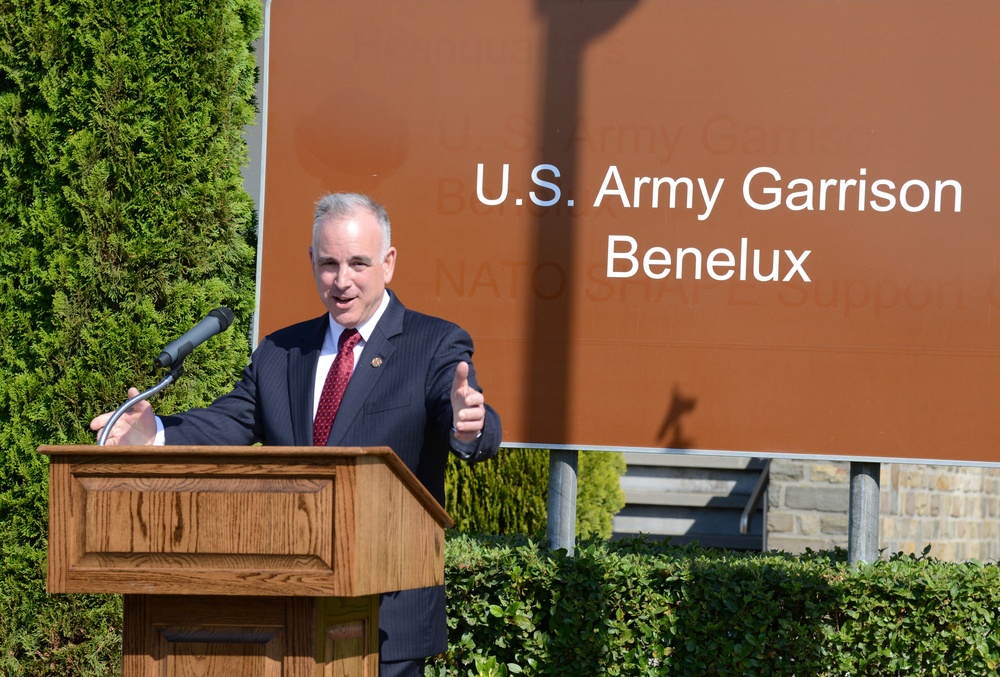 U.S. Army Garrison Benelux Change of Command