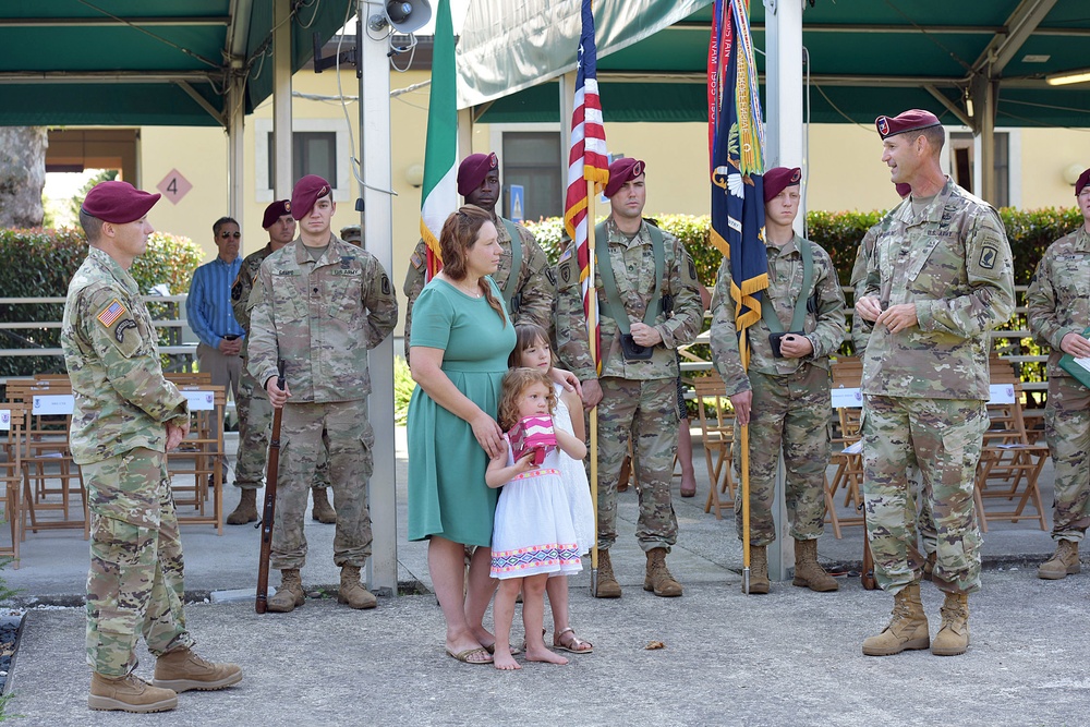 1st Battalion, 503rd Infantry Regiment, 173rd Airborne Brigade Award Ceremony