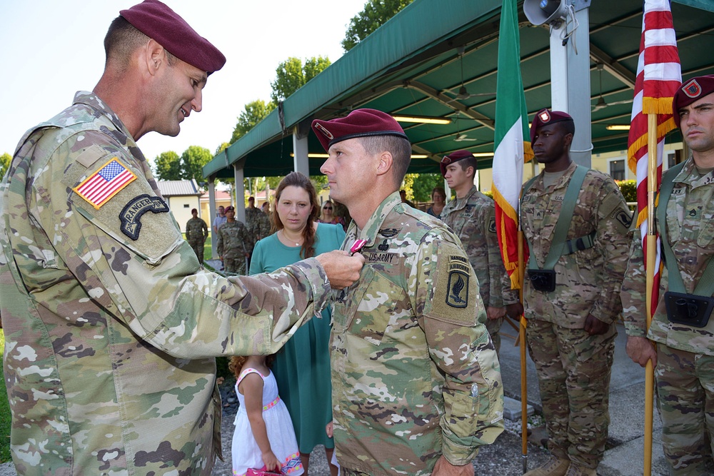 1st Battalion, 503rd Infantry Regiment, 173rd Airborne Brigade Award Ceremony