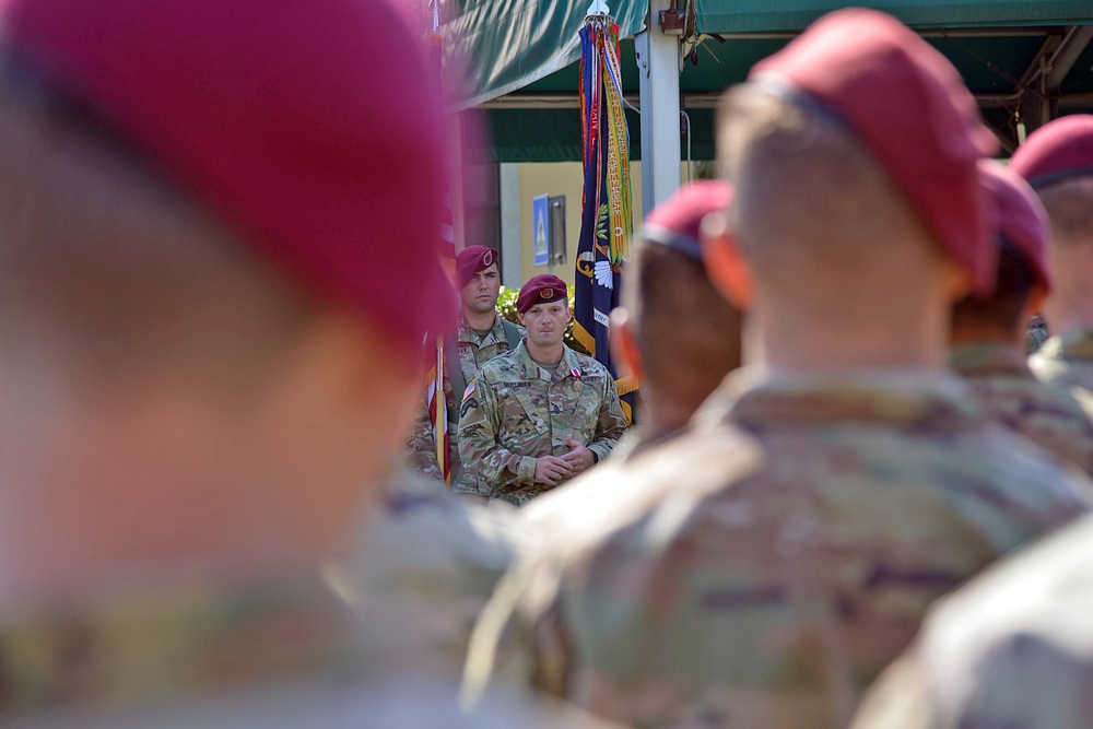 1st Battalion, 503rd Infantry Regiment, 173rd Airborne Brigade Award Ceremony