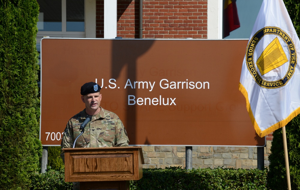 U.S. Army Garrison Benelux Change of Command