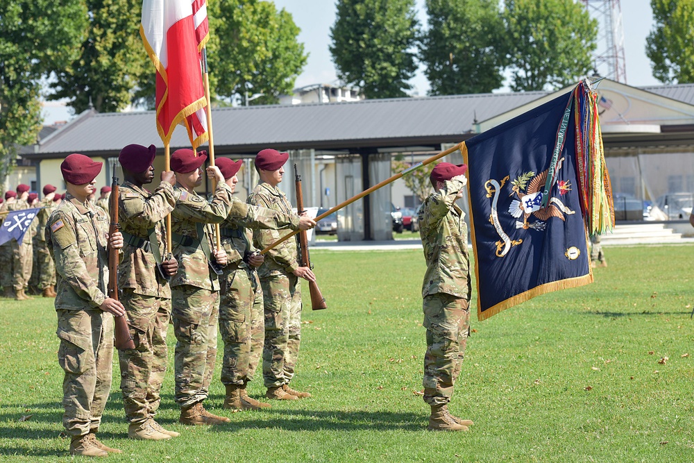 1st Battalion, 503rd Infantry Regiment, 173rd Airborne Brigade Change of Responsibility Ceremony