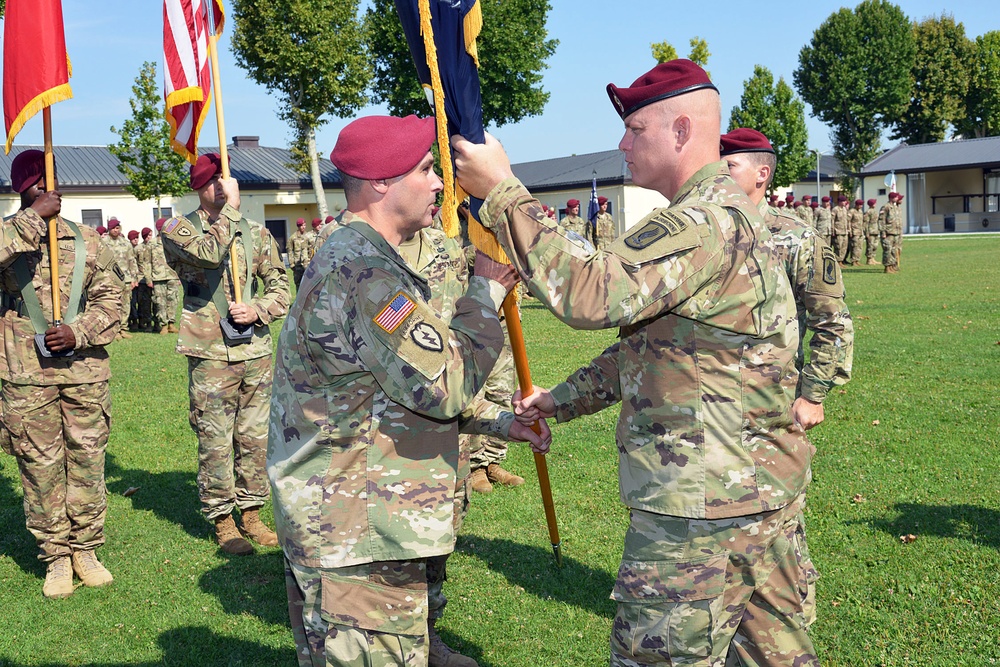 1st Battalion, 503rd Infantry Regiment, 173rd Airborne Brigade Change of Responsibility Ceremony