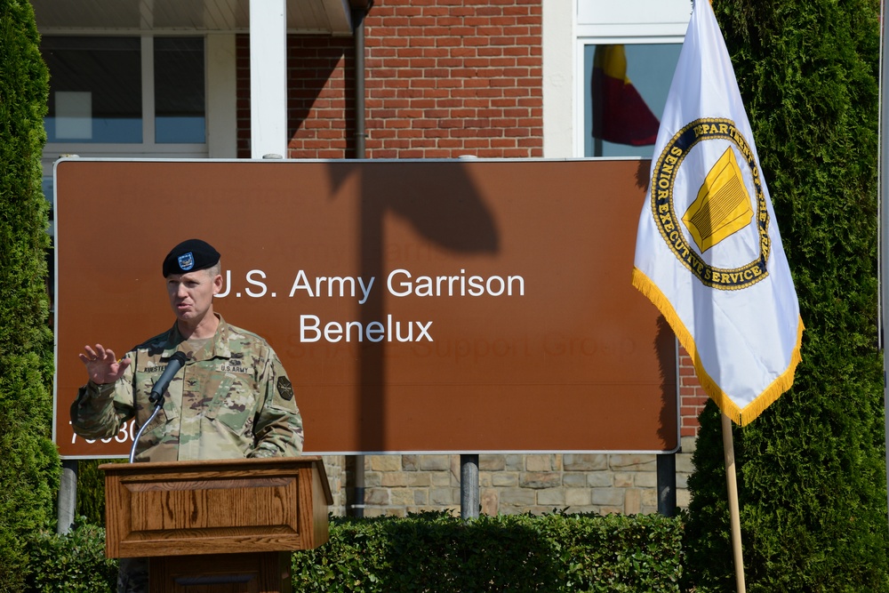 U.S. Army Garrison Benelux Change of Command