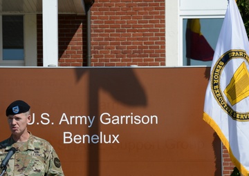 U.S. Army Garrison Benelux Change of Command