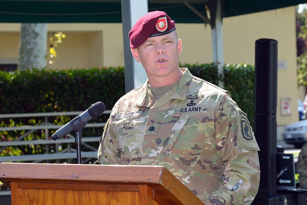 1st Battalion, 503rd Infantry Regiment, 173rd Airborne Brigade Change of Responsibility Ceremony