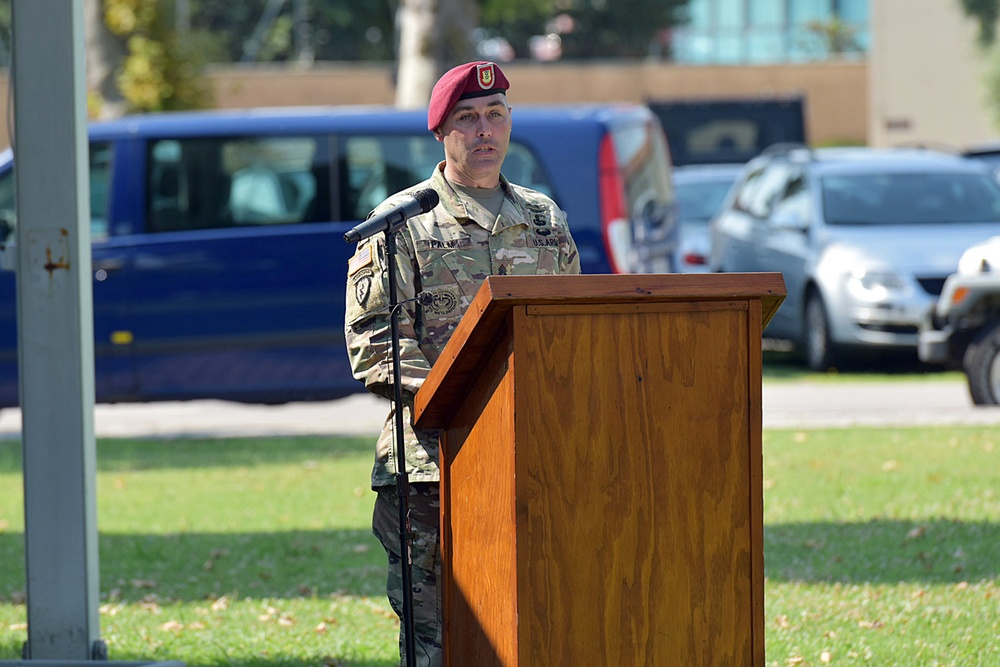 1st Battalion, 503rd Infantry Regiment, 173rd Airborne Brigade Change of Responsibility Ceremony