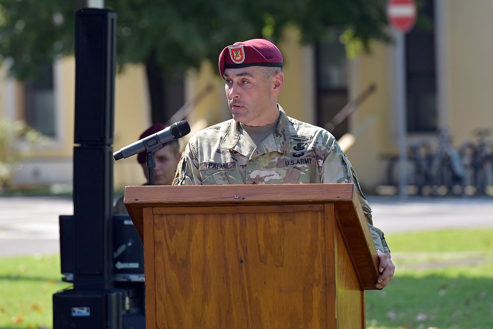 1st Battalion, 503rd Infantry Regiment, 173rd Airborne Brigade Change of Responsibility Ceremony