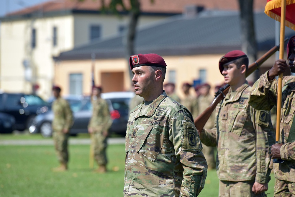 1st Battalion, 503rd Infantry Regiment, 173rd Airborne Brigade Change of Responsibility Ceremony