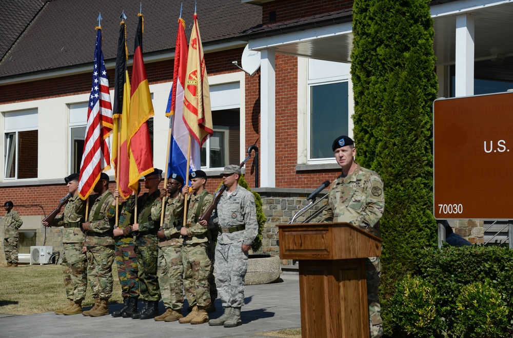 U.S. Army Garrison Benelux Change of Command