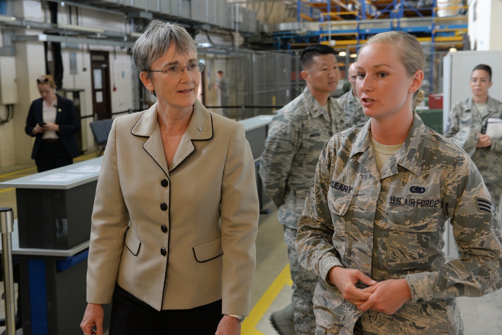 Secretary Wilson returns to RAF Mildenhall, discusses innovation, strategy