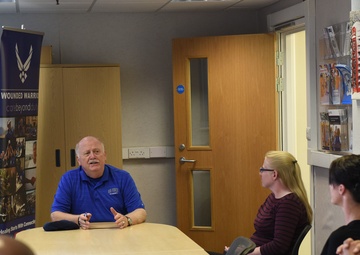 SECAF Spouse visit RAF Mildenhall